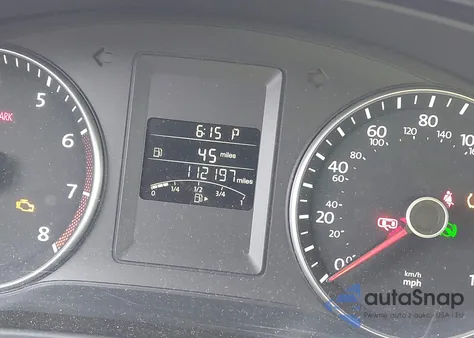 2014 Volkswagen Jetta 1.8T Se z USA, uszkodzony, nr VIN 3VWD17AJ5EM409322